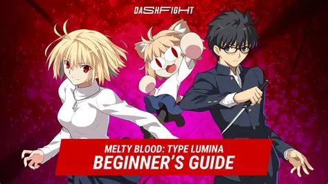  Melty Blood: Typiska Anime-strider med ett mystiskt vampyrtema!